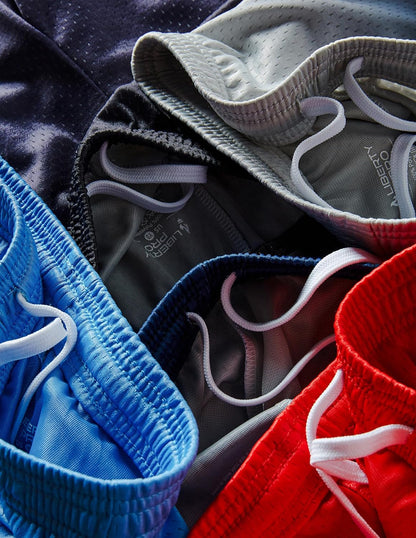 5 Pack: Mens Athletic Shorts, 9" Mesh Basketball Shorts Men Active Gym Shorts with Pockets