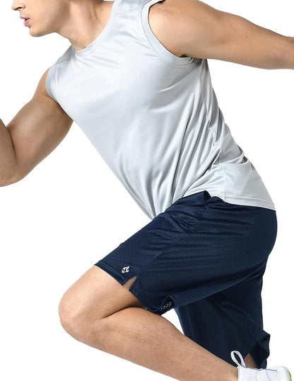5 Pack: Mens Athletic Shorts, 9" Mesh Basketball Shorts Men Active Gym Shorts with Pockets